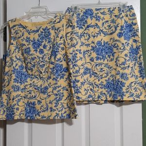 Talbots Skirt and Top Set